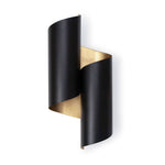 Folio Sconce (Black and Gold) Wall Sconces Regina Andrew