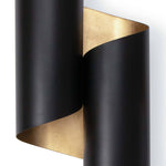 Folio Sconce (Black and Gold) Wall Sconces Regina Andrew
