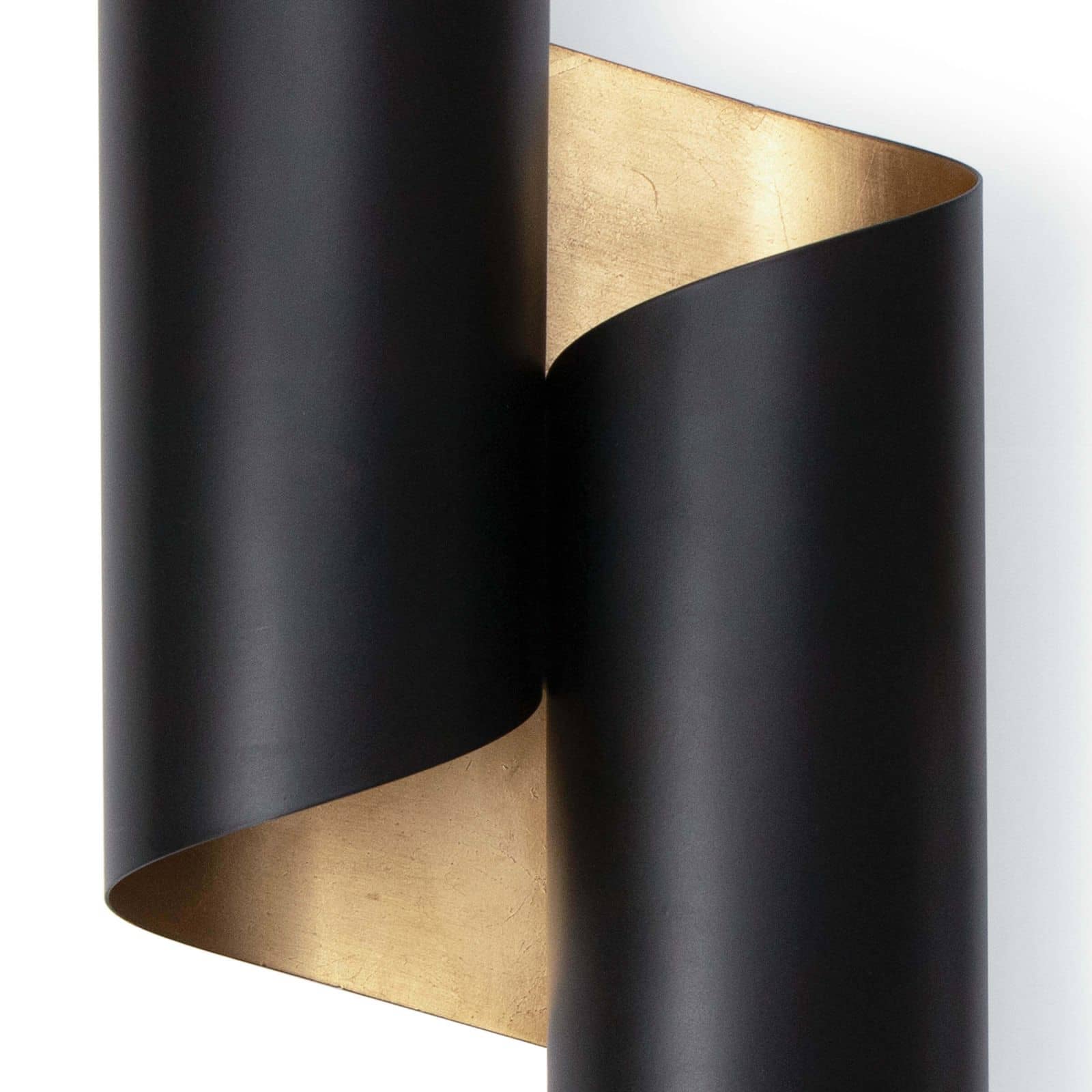 Folio Sconce (Black and Gold) Wall Sconces Regina Andrew