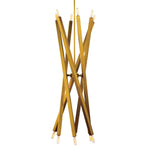 Viper Chandelier (Natural Brass) Chandelier Regina Andrew