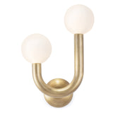Happy Sconce Left Side (Natural Brass) Wall Sconces Regina Andrew