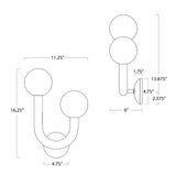 Happy Outdoor Sconce (Right) Wall Sconces Regina Andrew