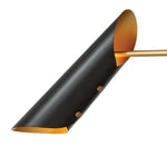 Vest Chandelier (Blackened Brass and Natural Brass) Chandelier Regina Andrew