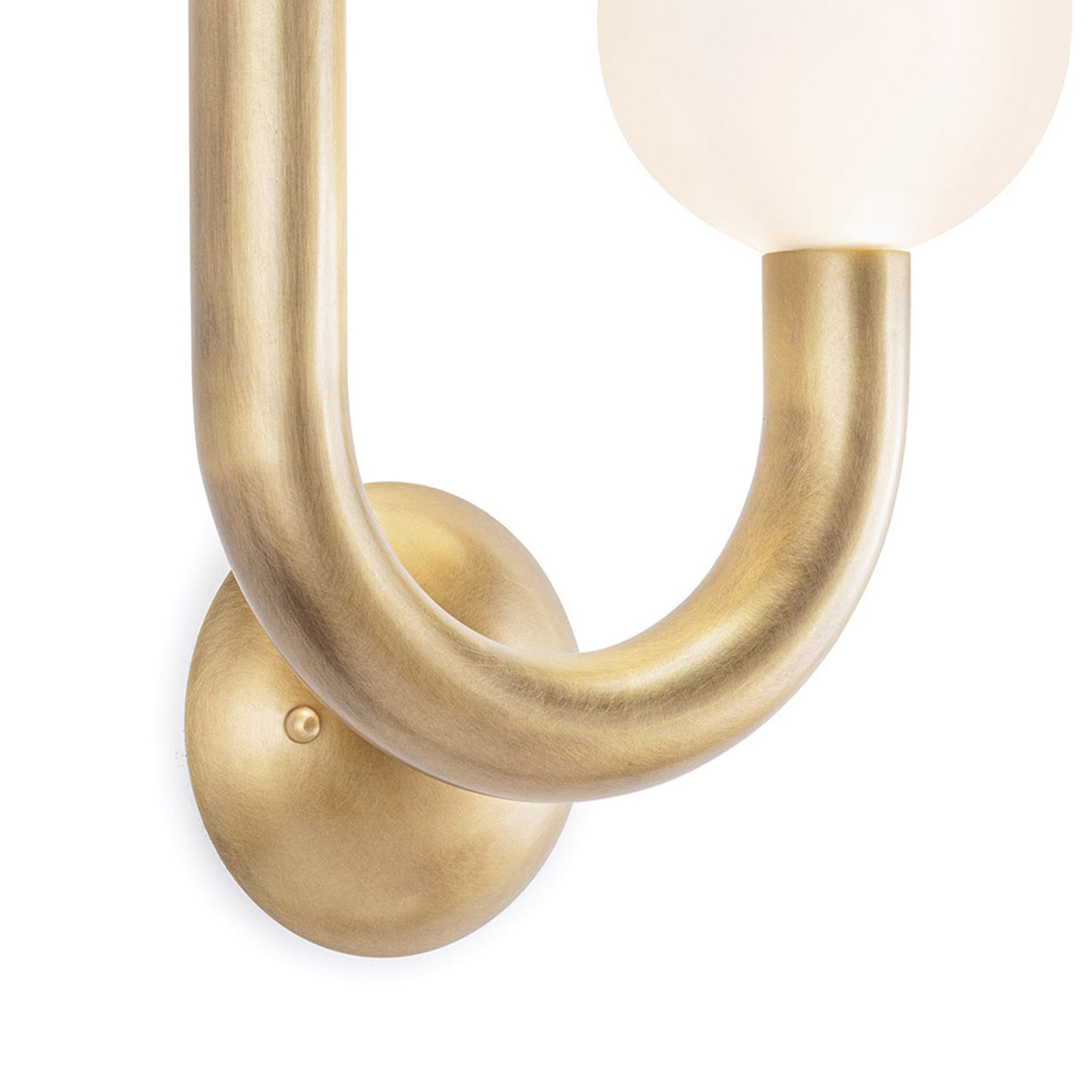 Happy Sconce Left Side (Natural Brass) Wall Sconces Regina Andrew