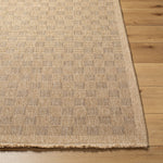 Mitchell Natural Checkered Outdoor Rug 0-patterned rugs Surya
