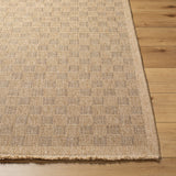 Mitchell Natural Checkered Outdoor Rug 0-patterned rugs Surya