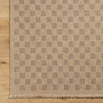Mitchell Natural Checkered Outdoor Rug 0-patterned rugs Surya