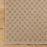 Mitchell Natural Checkered Outdoor Rug 0-patterned rugs Surya