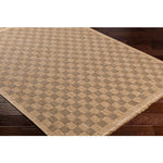Mitchell Charcoal / Natural Checkered Outdoor Rug 0-patterned rugs Surya
