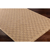 Mitchell Natural Checkered Outdoor Rug 0-patterned rugs Surya