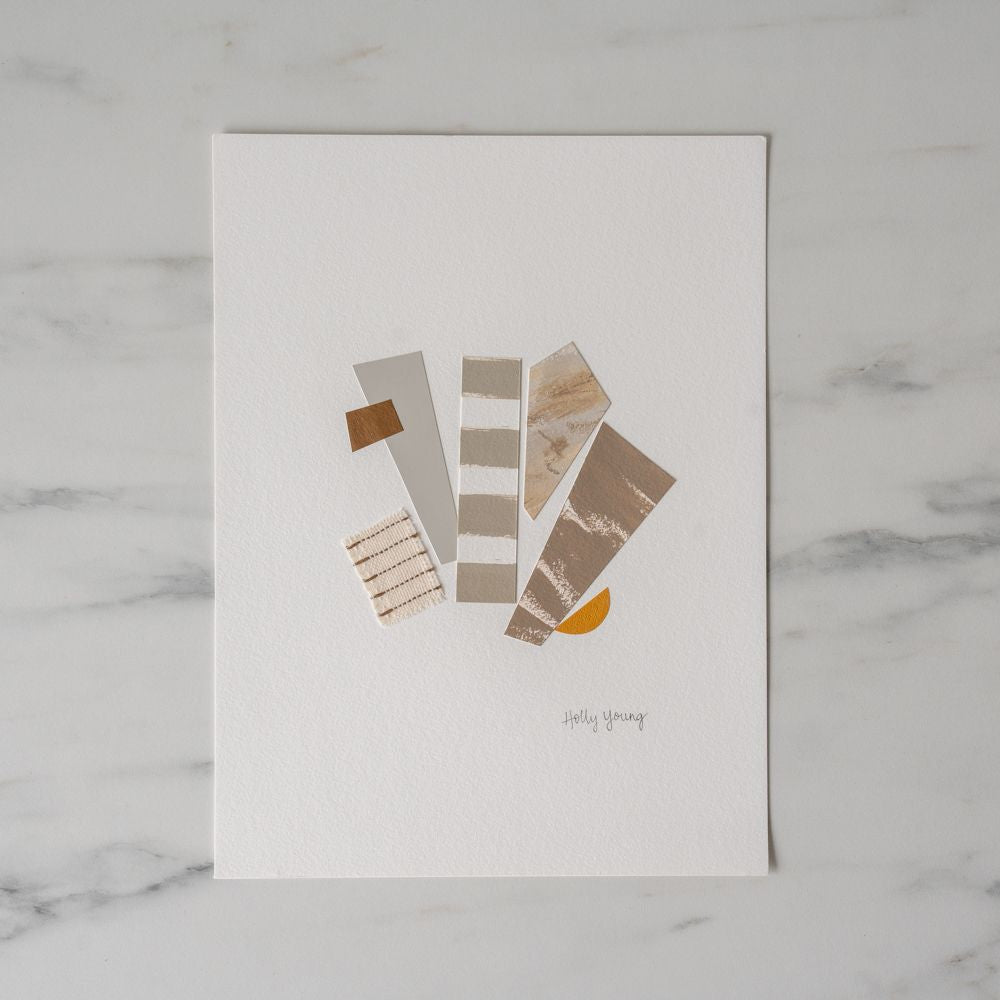 "Let Loose" Original Collage by Holly Young ARTWORK - collage Holly Young