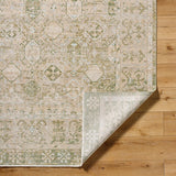 Once Upon a Time Natural / Moss Rug RUGS - wool Surya