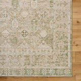 Once Upon a Time Natural / Moss Rug RUGS - wool Surya