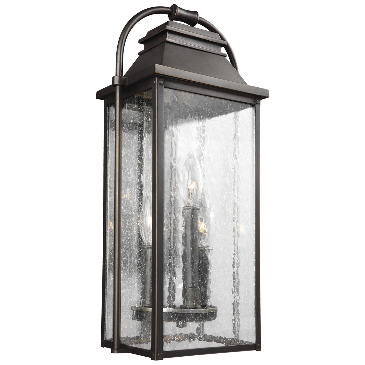 Wellsworth Small Lantern LIGHTING - outdoor fixture Visual Comfort Antique Bronze