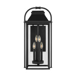 Wellsworth Large Lantern LIGHTING - outdoor fixture Visual Comfort Textured Black