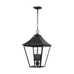 Galena Small Pendant LIGHTING - outdoor fixture Visual Comfort Textured Black