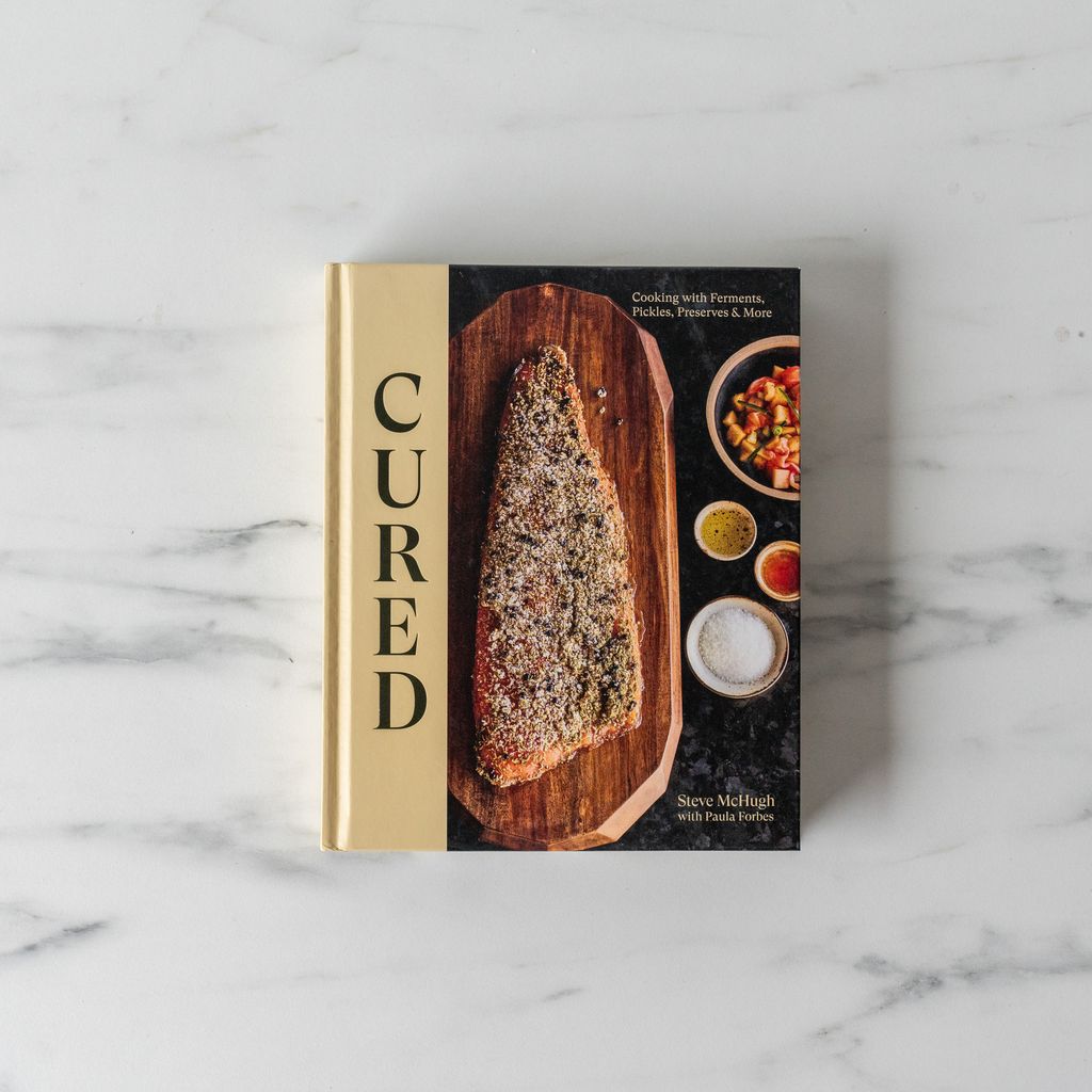 "Cured: Cooking With Ferments, Pickles, Preserves & More" by Steve McHugh BOOKS - cookbook Penguin Random House