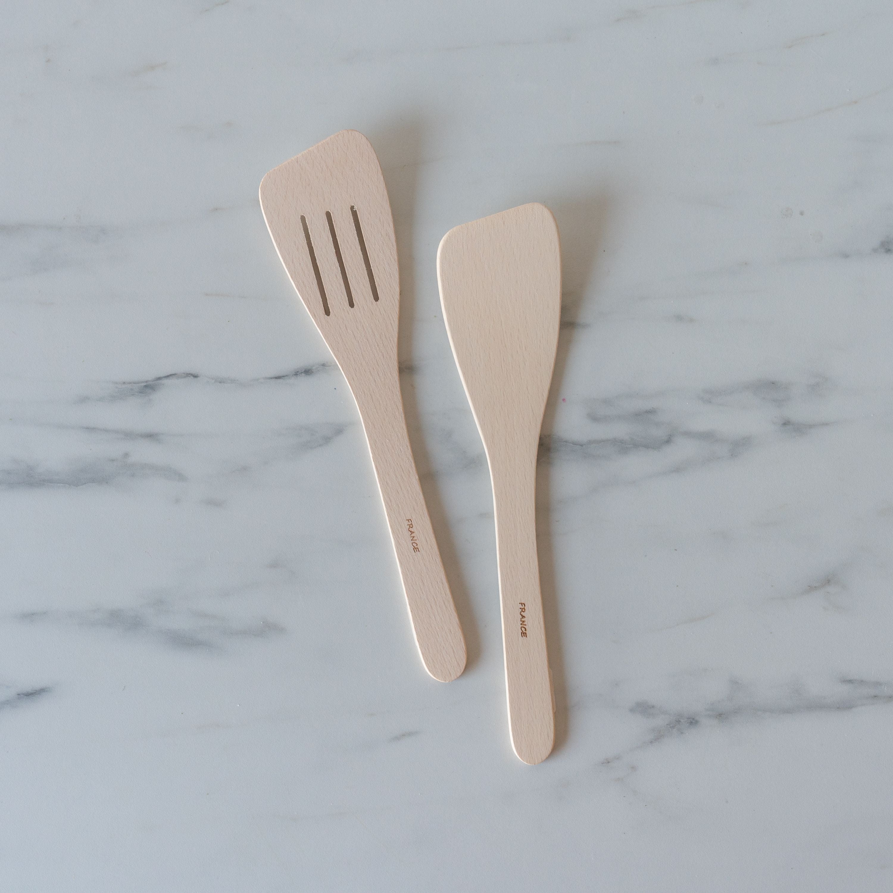 Slotted Beechwood Spatula wood spatula David Shaw