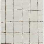 Cascade Ivory / Mocha Rug 0-RUGS - patterned Surya