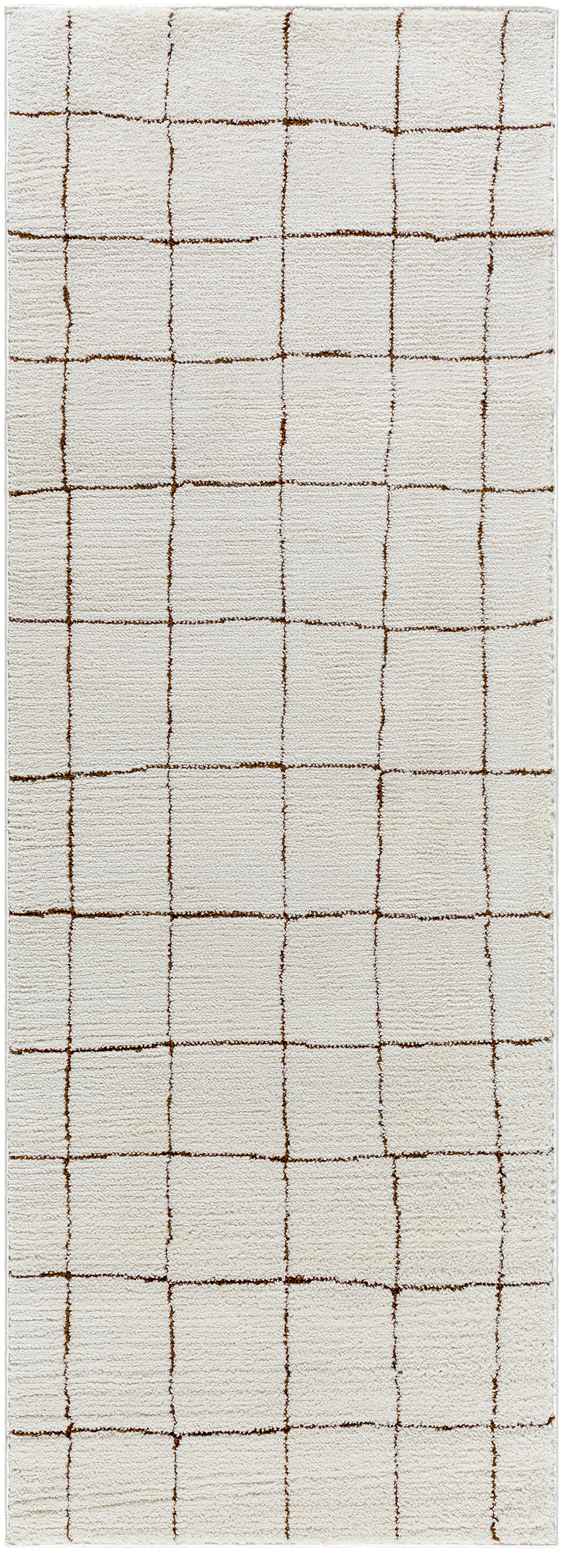 Cascade Ivory / Mocha Rug 0-RUGS - patterned Surya