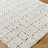 Cascade Ivory / Mocha Rug 0-RUGS - patterned Surya