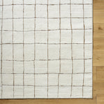 Cascade Ivory / Mocha Rug 0-RUGS - patterned Surya