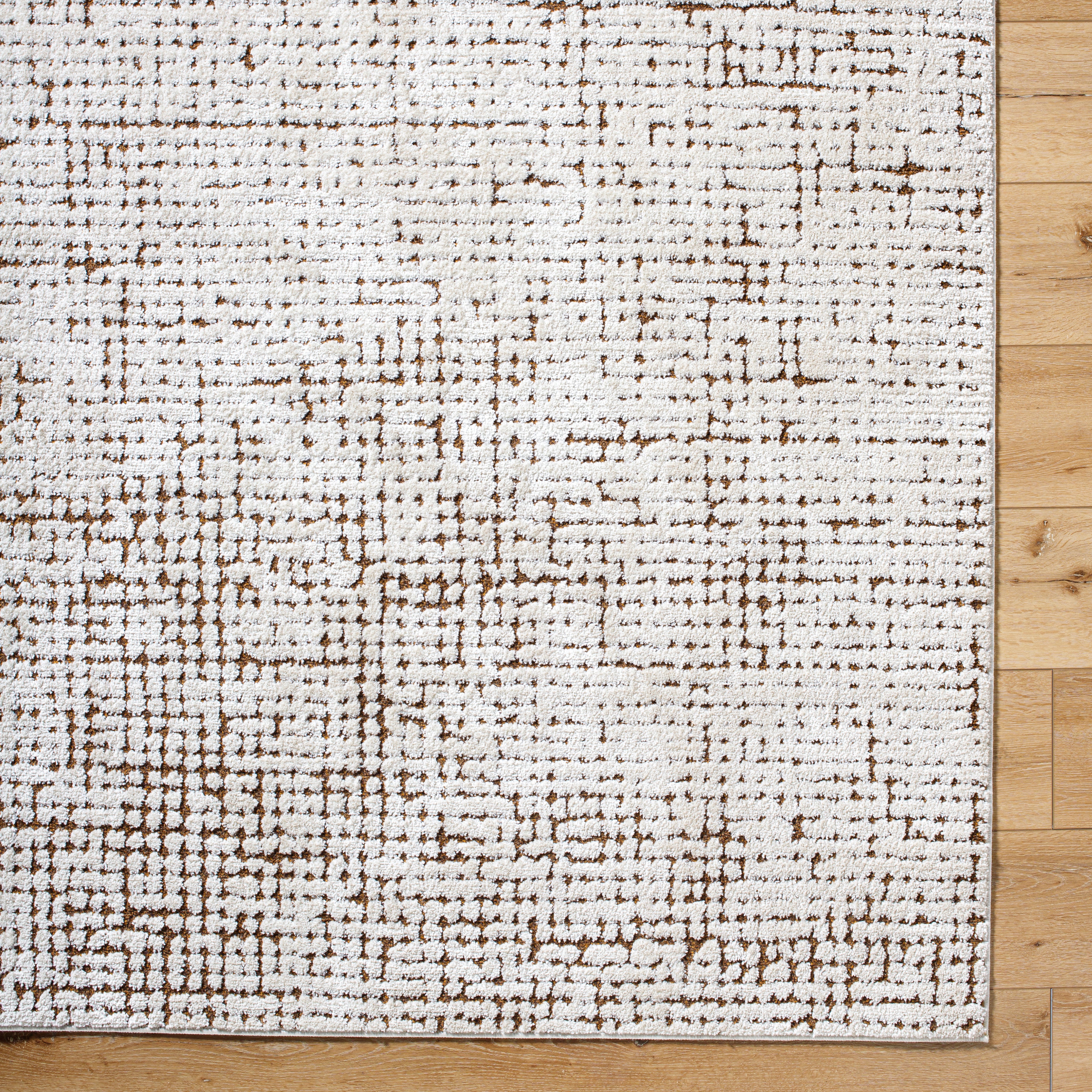 Cascade Mocha / Ivory Rug 0-RUGS - patterned Surya