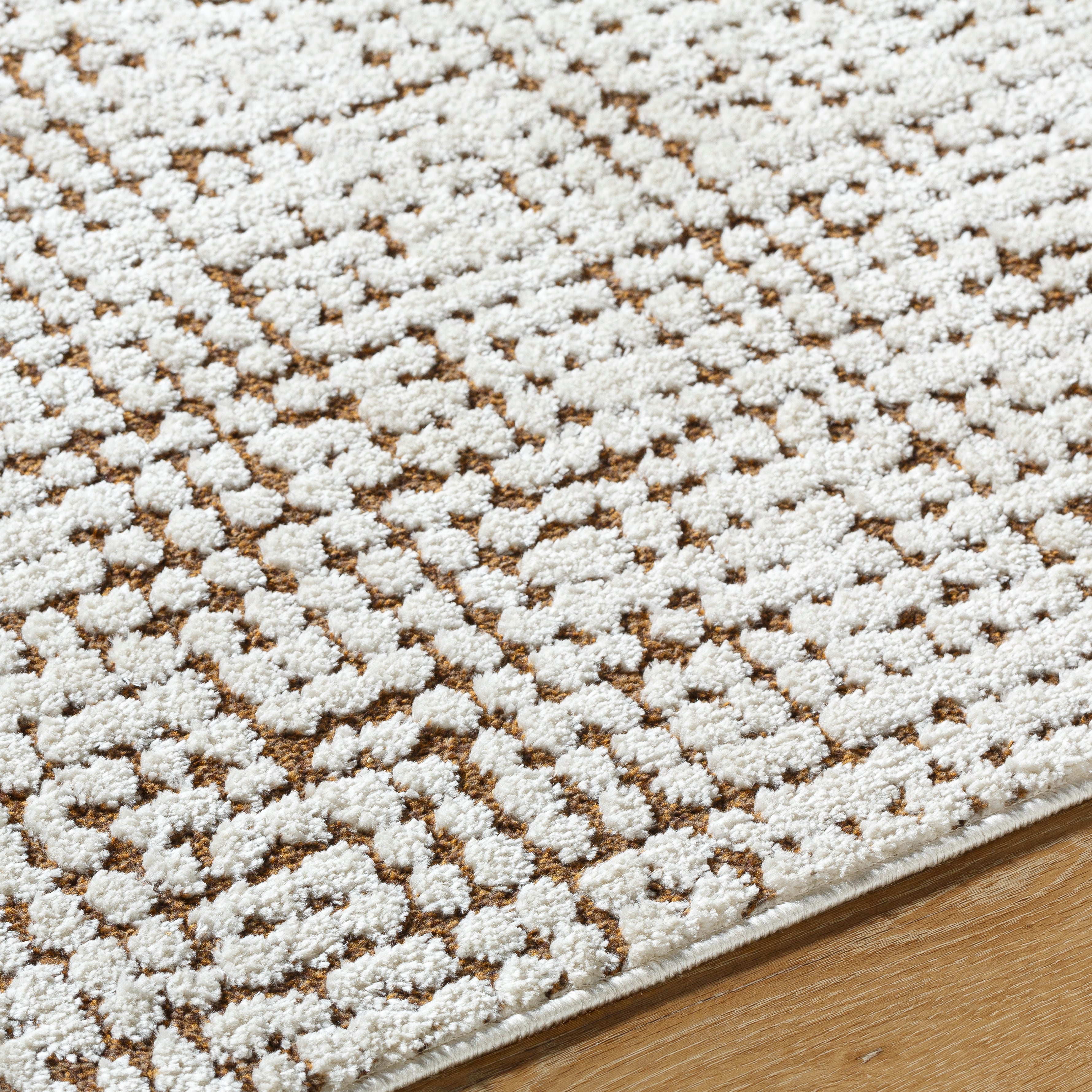 Cascade Mocha / Ivory Rug 0-RUGS - patterned Surya