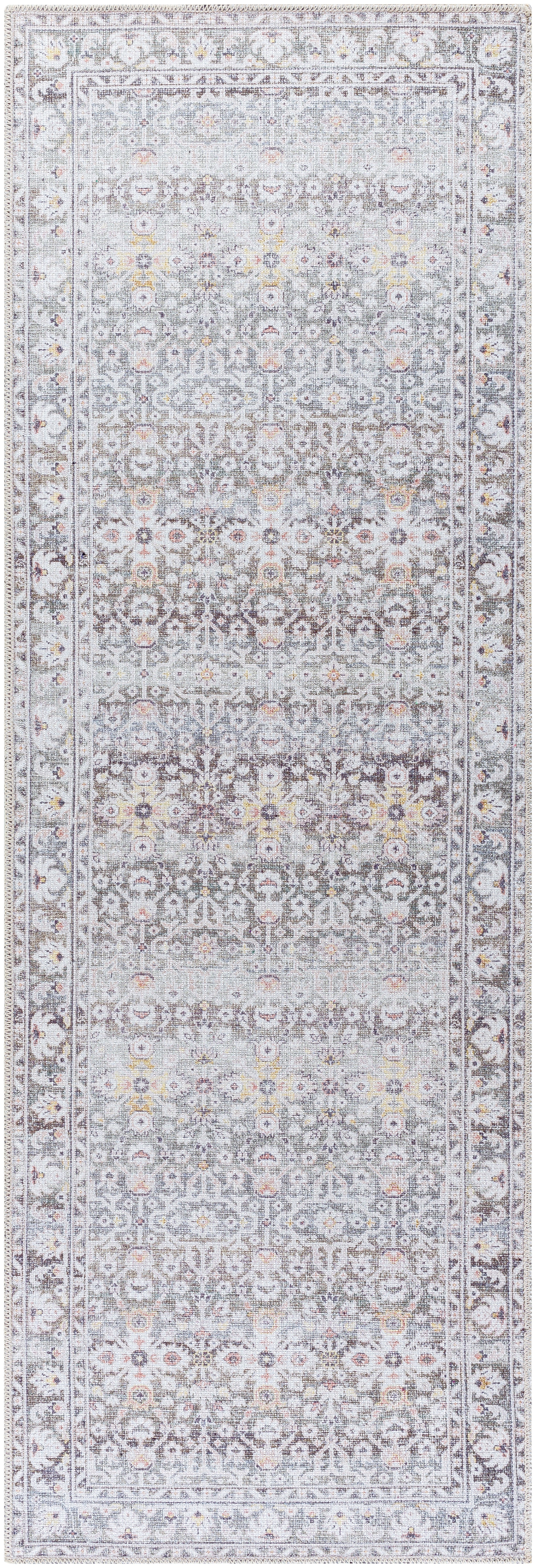 Rainier Olive / Sunset Rug 0-RUGS - patterned Surya