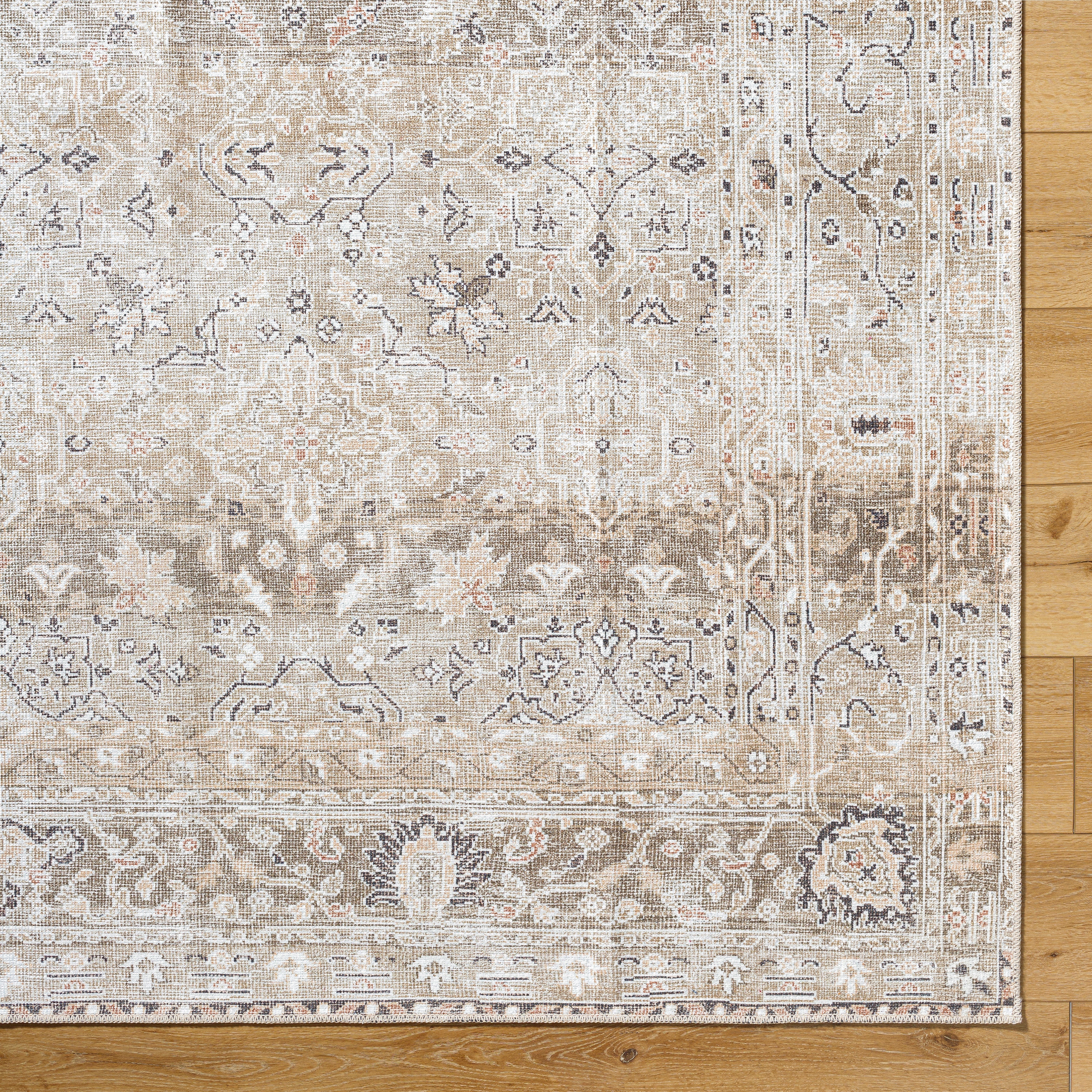 Rainier Moss / Sand Rug 0-RUGS - patterned Surya
