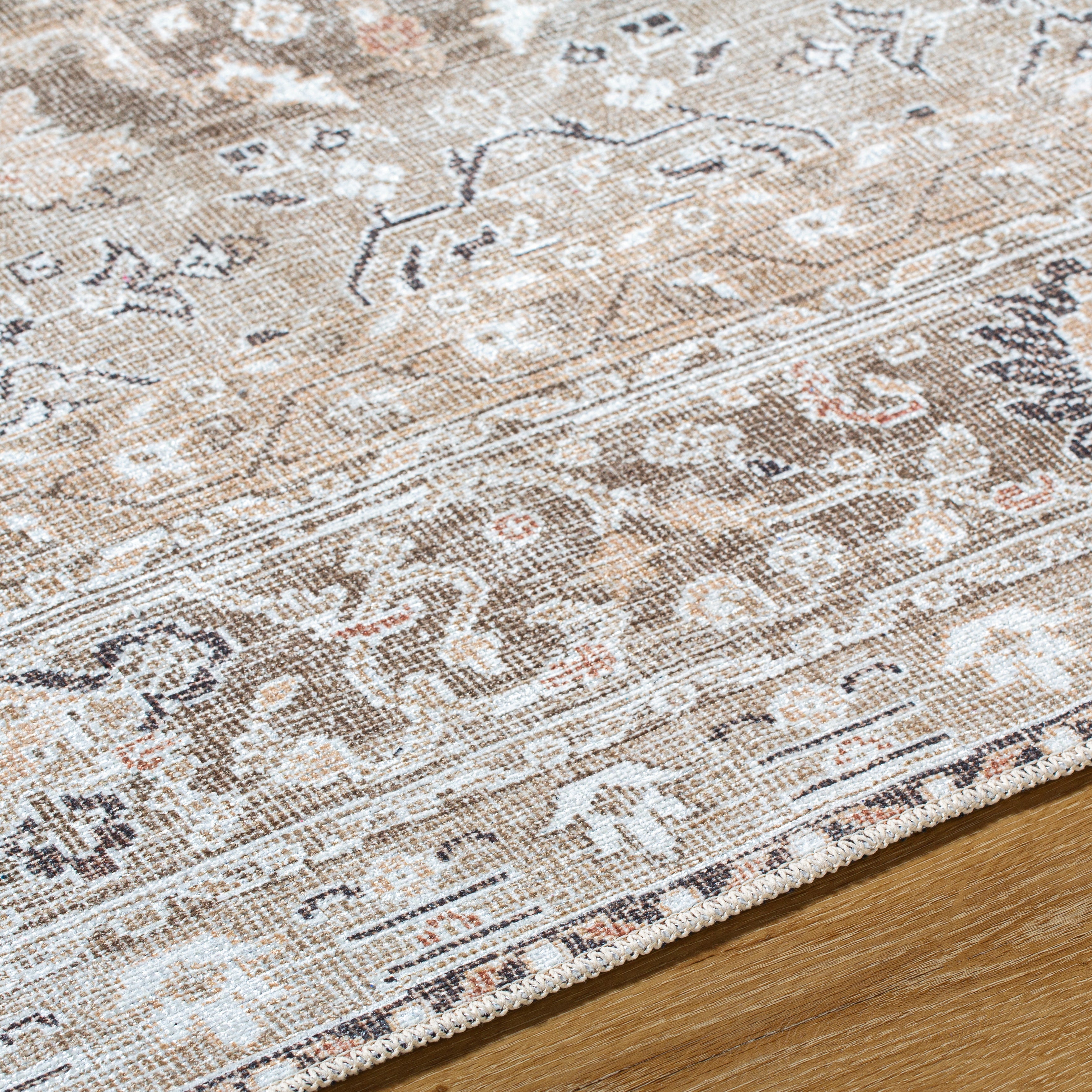 Rainier Moss / Sand Rug 0-RUGS - patterned Surya