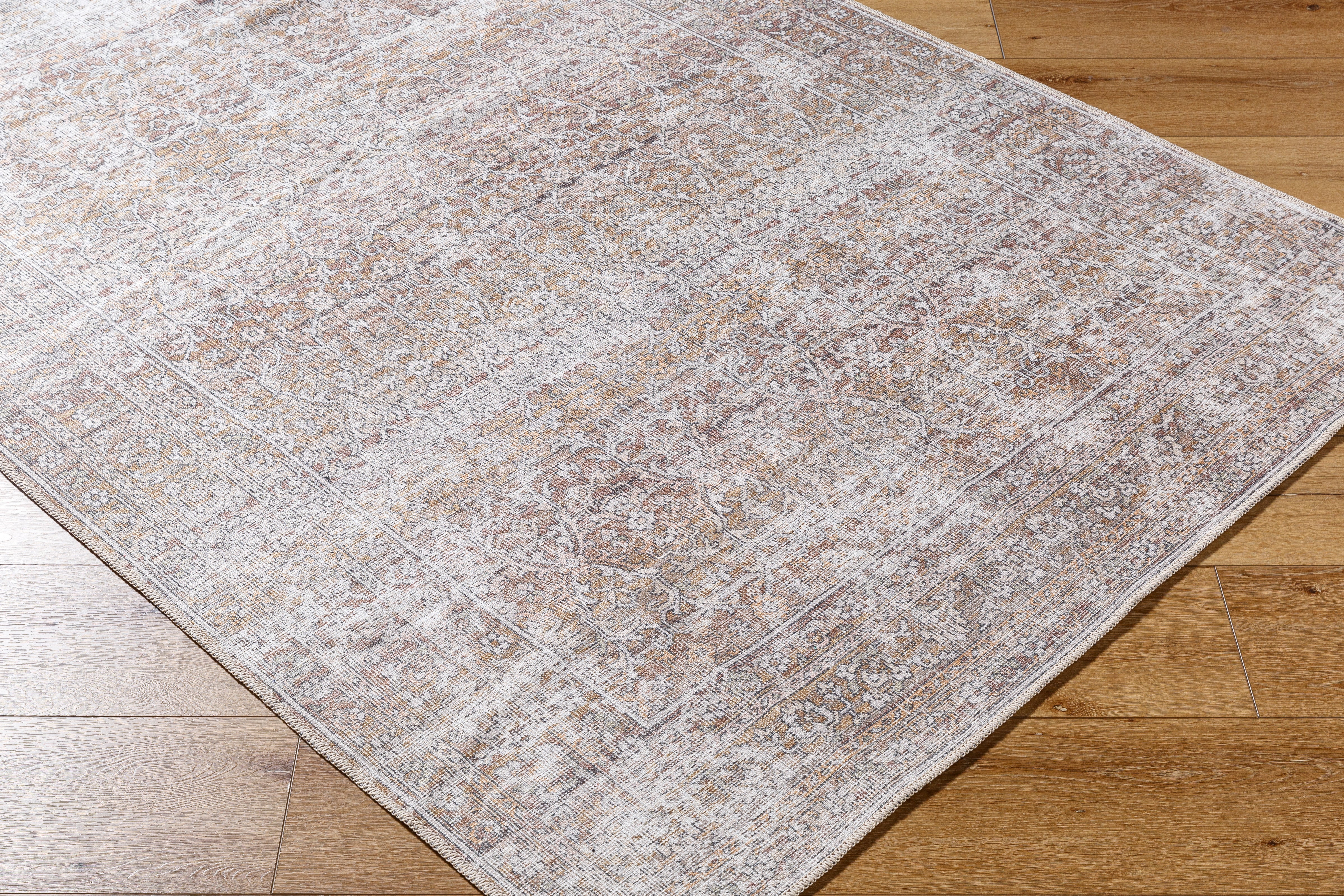 Rainier Rust / Camel Rug 0-RUGS - patterned Surya