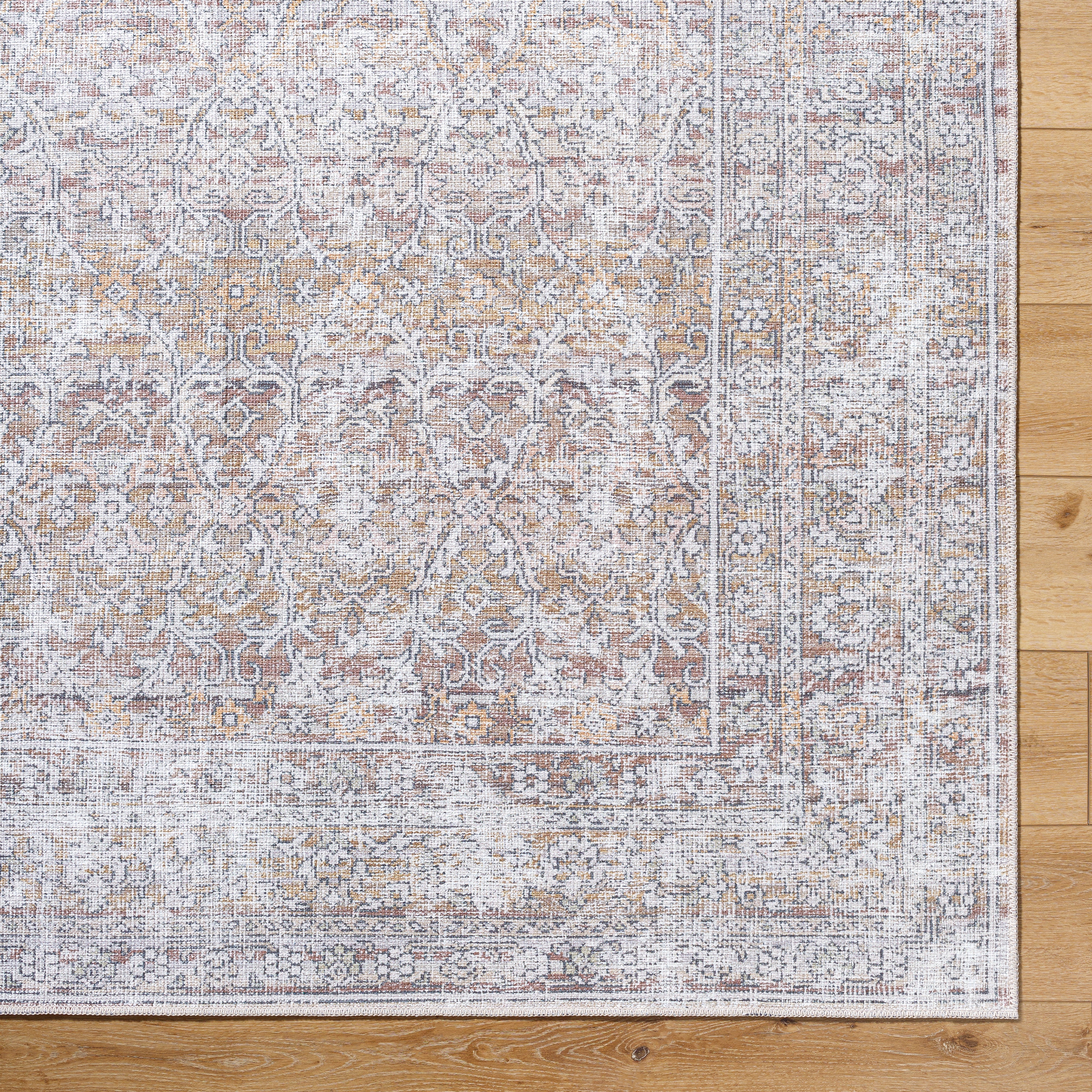 Rainier Rust / Camel Rug 0-RUGS - patterned Surya