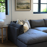 Walden 2 Piece Sectional - Charcoal 2 - FURNITURE - sectional Four Hands