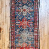 3'3 x 7'3 Antique Shirvan Kuba Rug RUGS - vintage Rug & Weave Rugs