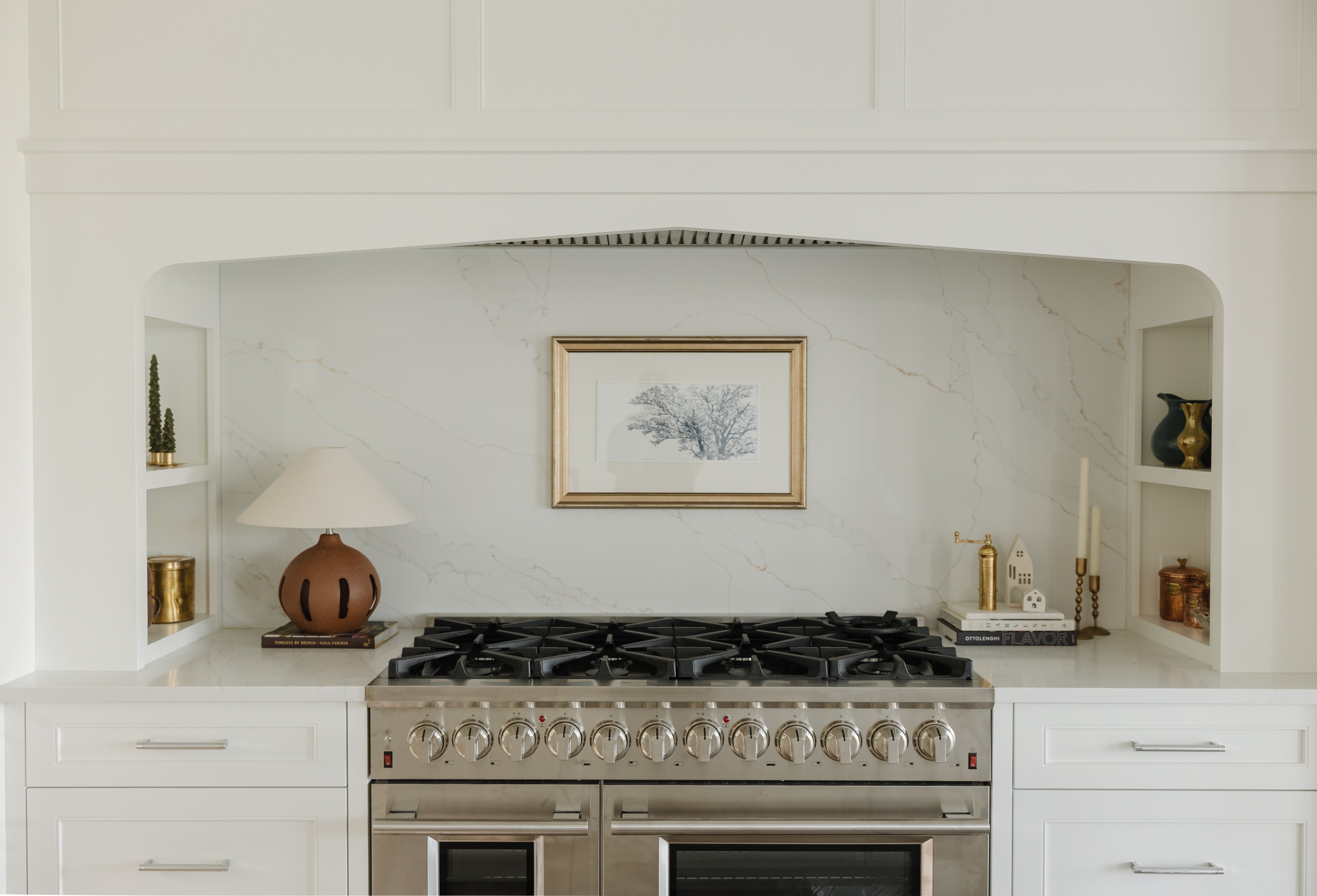 "Muted Tree" Framed Art Print ARTWORK - framed print Wendover Art Group