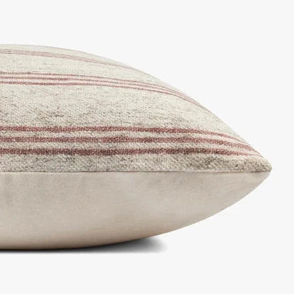 IN-STORE Amber Lewis x Loloi Zephyr Natural Wine Pillow 2 - PILLOWS - essentials - warm Loloi