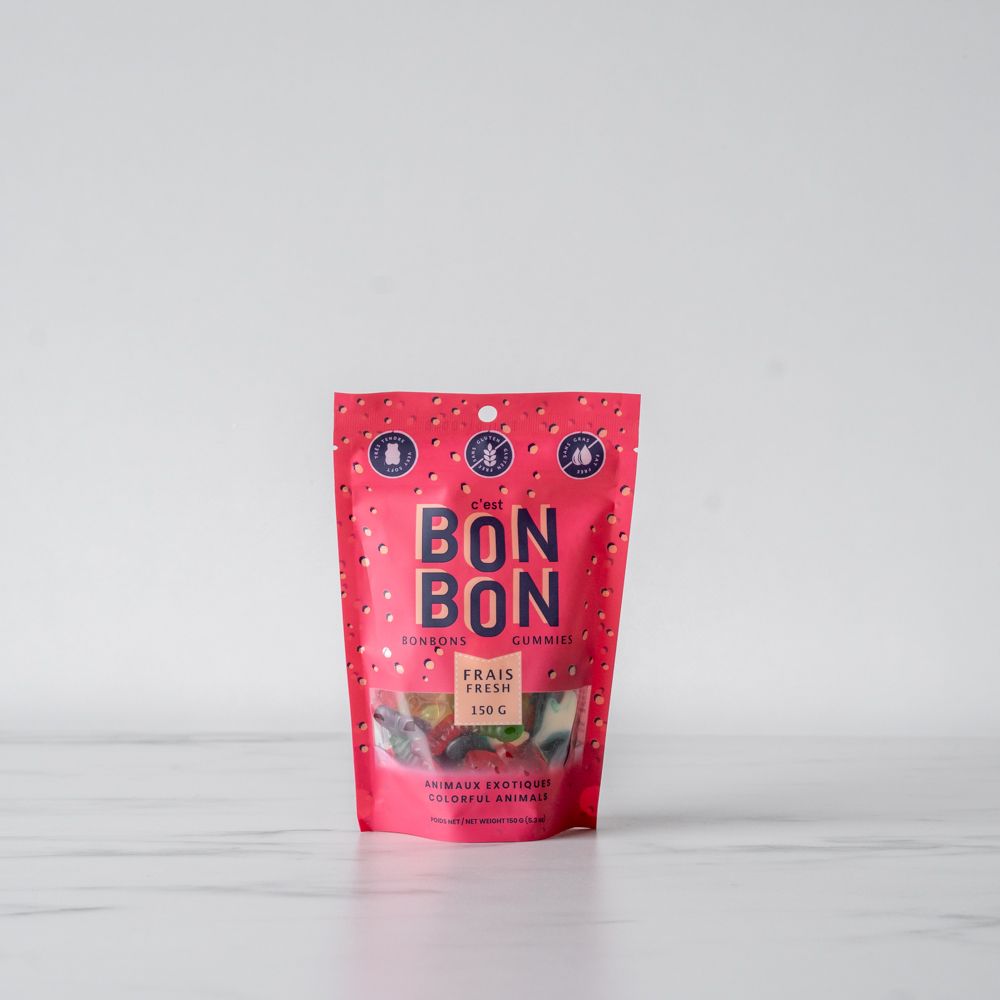 Bon Bon Gummy Candies candy La boite a bonbons (Faire) Animals Mix