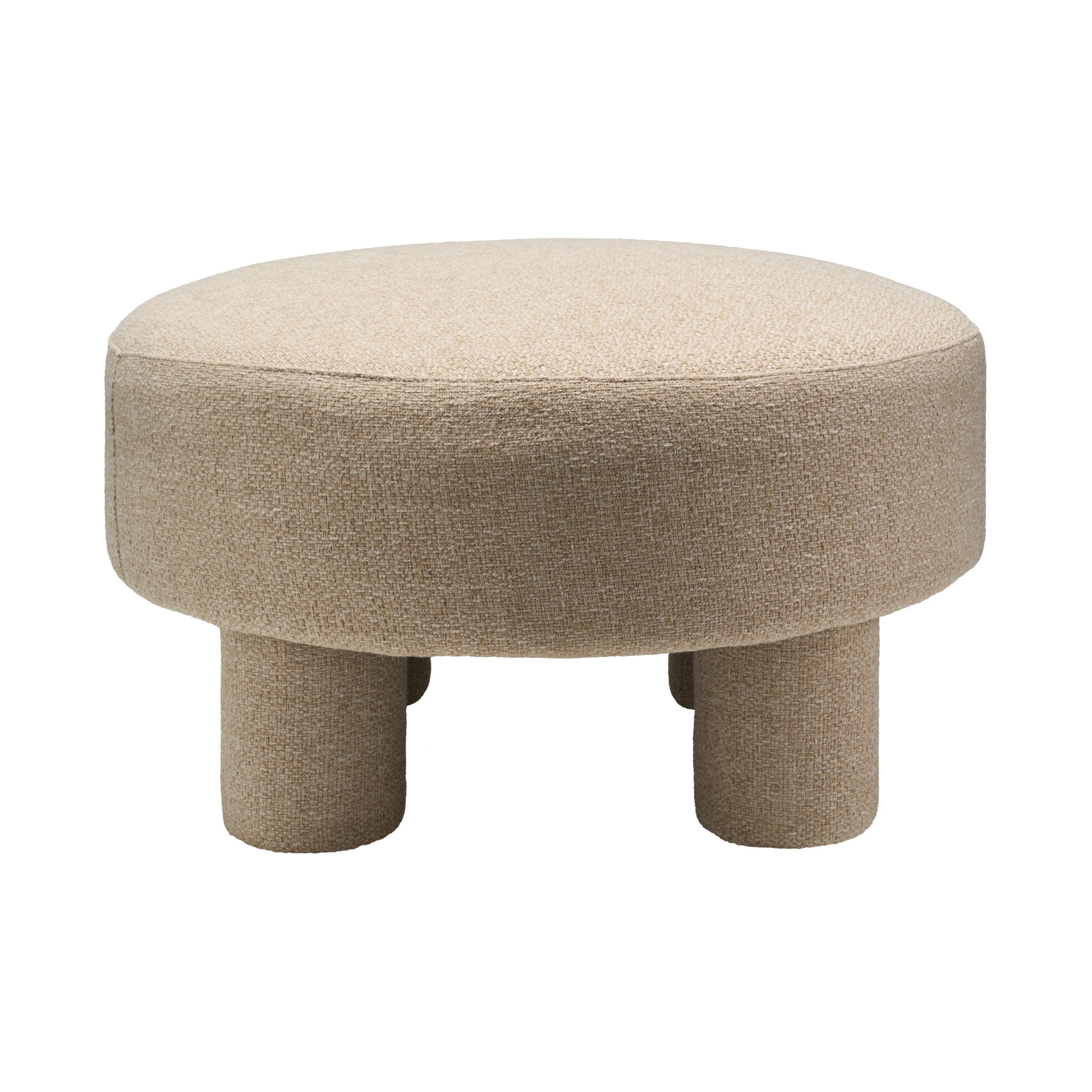 Wesley Ottoman FURNITURE - ottoman Surya Beige