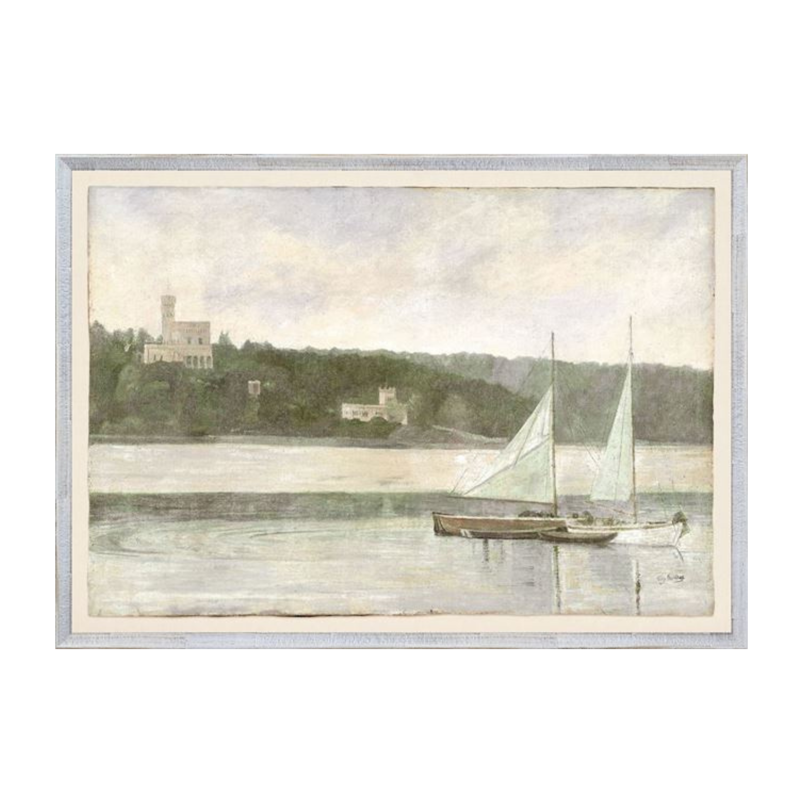 “Lake Day” Framed Art Print ARTWORK - framed print Celadon Art