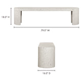 Lyon Outdoor Bench 20 - FURNITURE - outdoor Moe's Furniture