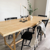 Miklos Dining Table 9 - b - FURNITURE - dining table - rectangle Four Hands