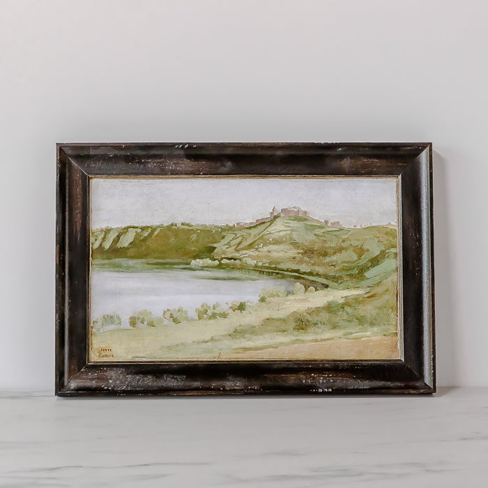 “Hidden Lake Petite Scape” Framed Art Print 1-ARTWORK - framed print Celadon Art