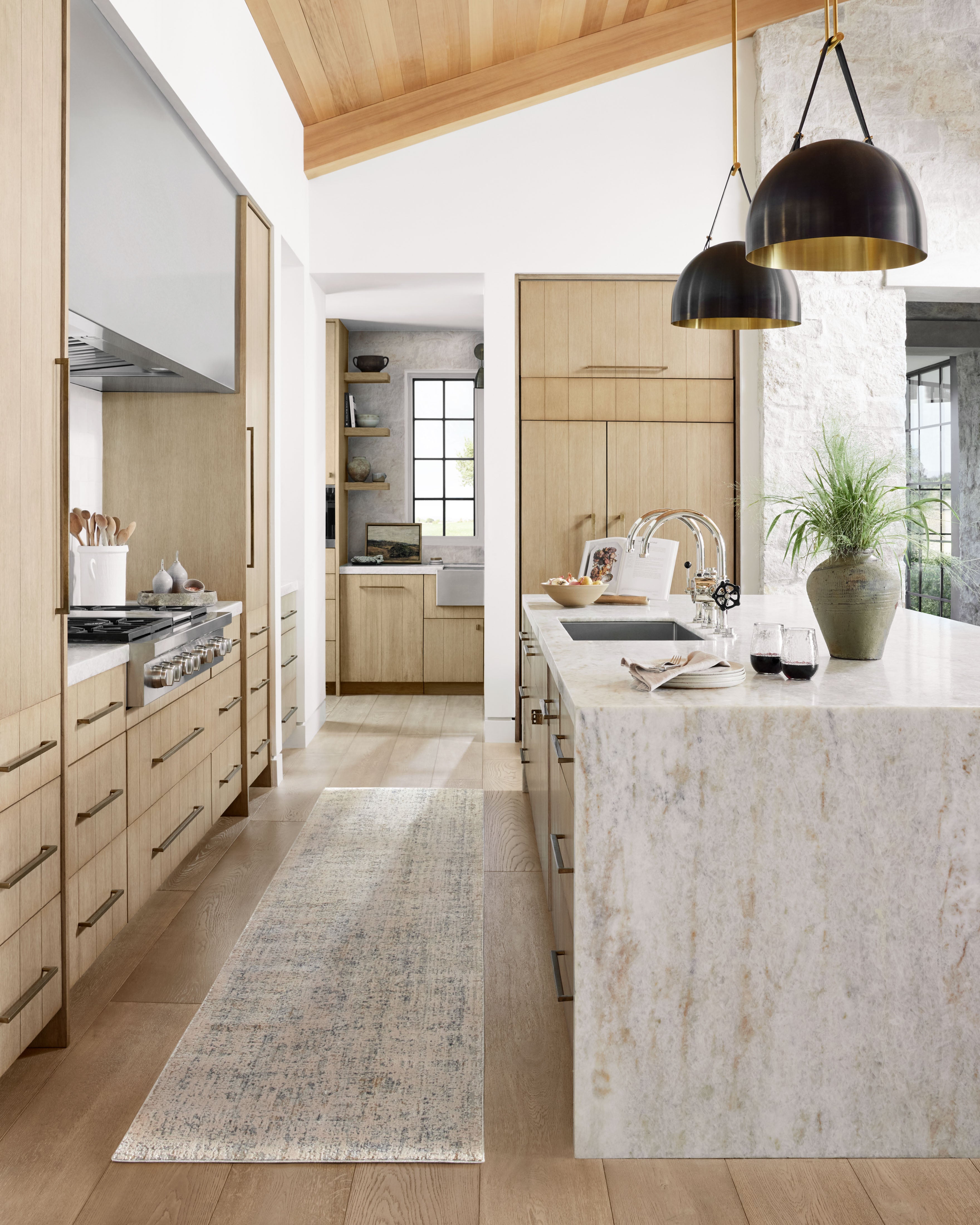 Amber Lewis x Loloi Alie Sand / Sky 0-patterned rugs Loloi