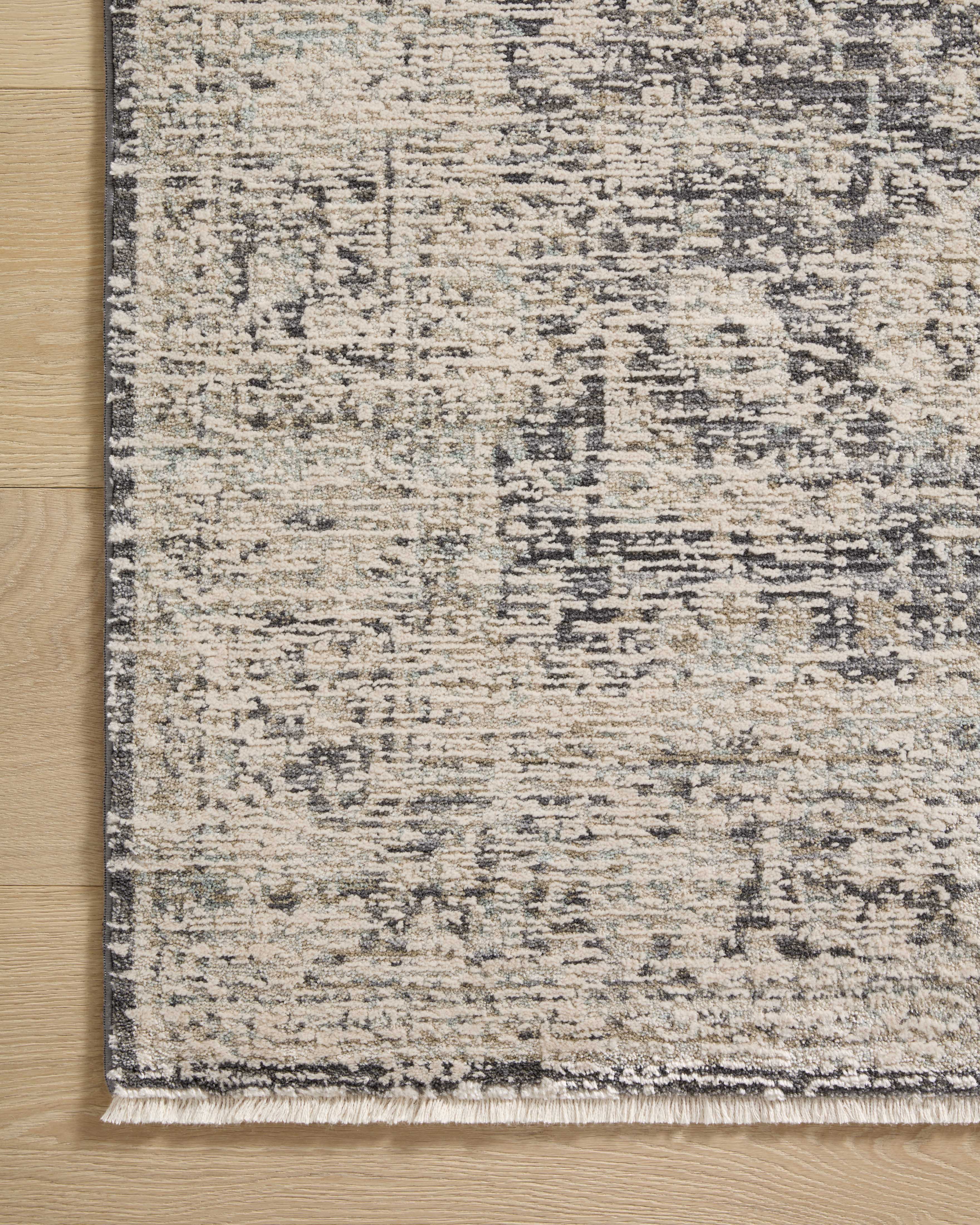 Amber Lewis x Loloi Alie Charcoal / Beige 0-patterned rugs Loloi