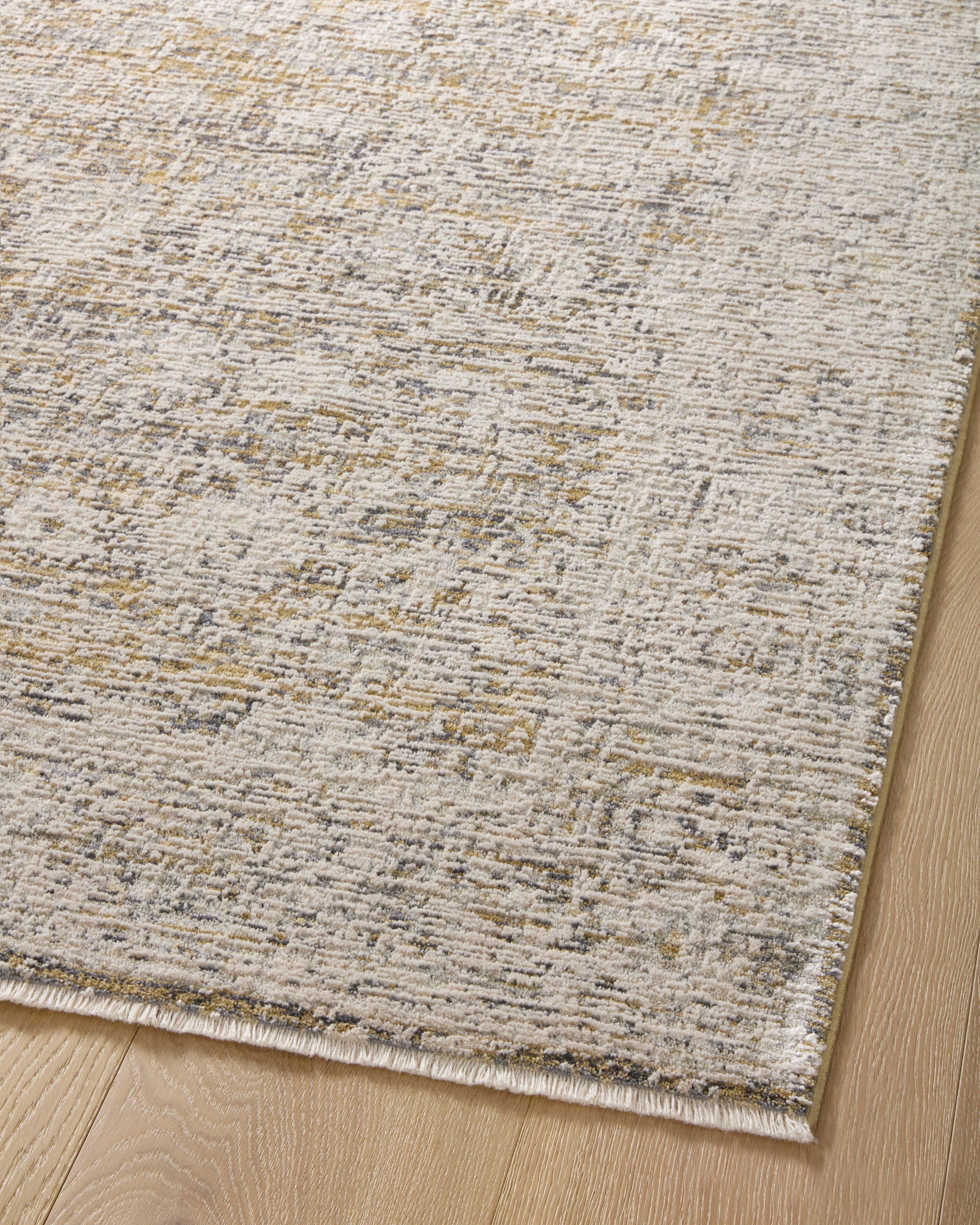 Amber Lewis x Loloi Alie Gold / Beige 0-patterned rugs Loloi