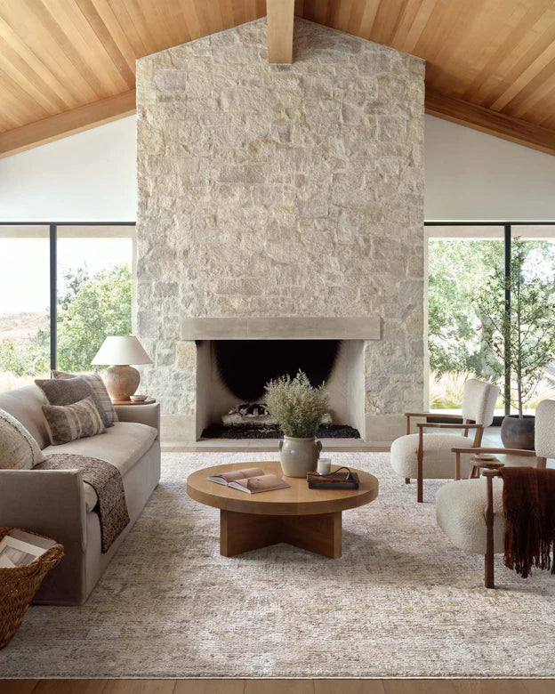 Amber Lewis x Loloi Alie Gold / Beige 0-patterned rugs Loloi