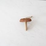 Wood Mushroom Ornament CHRISTMAS 2021 - ornament Rug & Weave ochre