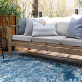 Loloi Mika Dark Blue Outdoor Rug 5-Rugs - indoor/outdoor Loloi