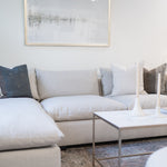 Walden 2 Piece Sectional - Moon 2 - FURNITURE - sectional Four Hands